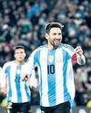 Messi scores brace in home farewell Messi scores brace in home farewell63