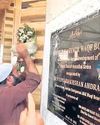 Omar questions use of nat’l emblem on plaque38