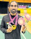 Golden comeback for Pramod49