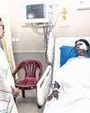 POLITICAL STORM IN FLOOD-HIT BENGAL Mamata meets injured BJP MP; party alleges ‘jihadi’ link36