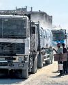Aid trucks roll into Gaza as dispute over hostage bodies paused44