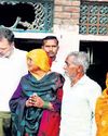Rahul meets victim's family Rahul meets victim's family32