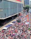 Women protest gender violence across Brazil44