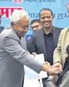 Nitish Kumar pulls down woman’s hijab at event Nitish Kumar pulls down woman’s hijab at event35