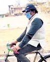 Bhadrak Collector pedals to office to promote fitness22