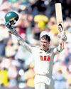 Carey goes from Ashes villain to hero with ton59
