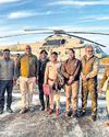 IAF MI-17 airlifts tigress from Pench to Ramgarh Vishdhari22