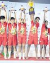 KHELO INDIA BEACH GAMES Odisha eves retain beach soccer title57