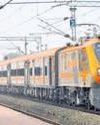Drunken man halts Amrit Bharat Express13