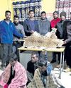 Leopard hide seized, 3 held19
