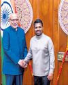 VP Radhakrishnan meets SL President45