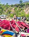 21 dead, 51 injured as bus rolls down hill in Udhampur42