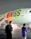 Swiss plane suffers engine glitch; 4 hurt42
