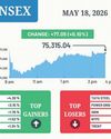 Sensex closes marginally up on buying in IT stocks Sensex closes marginally up on buying in IT stocks60