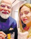 Italy's Meloni thanks Modi for 'Melody' gift Italy's Meloni thanks Modi for 'Melody' gift0
