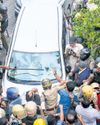 ED raids at Vijayan's residence spark violence, statewide protests ED raids at Vijayan's residence spark violence, statewide protests29