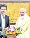 Vijay meets PM, seeks action on Mekedatu project Vijay meets PM, seeks action on Mekedatu project40