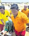 Newlywed woman jumps into Mahanadi to kill self, rescued Newlywed woman jumps into Mahanadi to kill self, rescued19
