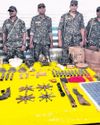 Maoist arms dump unearthed Maoist arms dump unearthed23