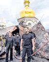 Historic Kyiv monastery damaged Historic Kyiv monastery damaged38