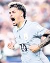 ARAUJO RESCUES URUGUAY FROM SAUDI ARABIA SCARE ARAUJO RESCUES URUGUAY FROM SAUDI ARABIA SCARE57