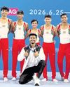 Junior men's artistic gymnastics team wins bronze at Asian C'ships40