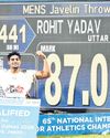 Rohit's giant throw51