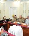 Pak Security Huddle Authorises Retaliatory Action Pak Security Huddle Authorises Retaliatory Action