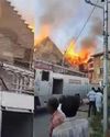 Four Residential Houses Damaged In Lal Bazar Blaze Four Residential Houses Damaged In Lal Bazar Blaze
