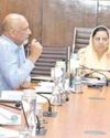 Sakeena Itoo Reviews Progress On Health Projects25