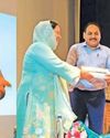 Sakeena Itoo Felicitates NEET Achievers From Govt Institutions39