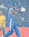 Hardik's Blistering 50 Lifts India to 175/6 After Top-order Wobble28