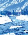 Snowfall Rejuvenates Water Bodies in Kashmir Snowfall Rejuvenates Water Bodies in Kashmir24