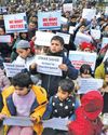 Daily Wagers protest in City, Seek Regularization11