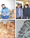 Commissioner SMC Inspects EESL Lights Godown Commissioner SMC Inspects EESL Lights Godown6