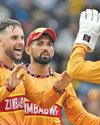 Bennett, Raza Power Zimbabwe To 6-Wicket Win Over Sri Lanka21