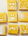 Emoji Lemon Squares