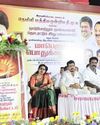 தமிழக முதலமைச்சர் மு.க.ஸ்டாலின் உலகமே வியந்து பாராட்டக்கூடிய அளவிற்கு சிறப்பாக ஆட்சியை நடத்தி வருகிறார் என பொதுக்கூட்டத்தில் அமைச்சர் ஆர்.காந்தி பேச்சு