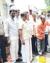 செம்மஞ்சேரியில் 2088 குடியிருப்புகள் சீரமைப்பு பணியை துவக்கி வைத்த எம்.எல்.ஏ. பணிகள் தரமாக இல்லை என்றால் ஒப்பந்தம் ரத்து செய்யப்படும் என எச்சரிக்கை