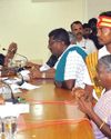 மாவட்ட ஆட்சித்தலைவர் தலைமையில் மக்கள் குறைதீர்க்கும் கூட்டம் மாவட்ட ஆட்சித்தலைவர் தலைமையில் மக்கள் குறைதீர்க்கும் கூட்டம்