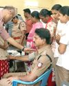காஞ்சிபுரம் மாவட்ட காவல் துறை சார்பில் இலவச மருத்துவ முகாம்11