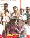 கோவை மாவட்ட அளவிலான கேரம் போட்டி பரிசளிப்பு விழா14
