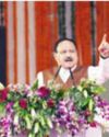 JP Nadda accuses Congress of aligning with foreign conspiracies against India