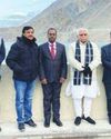 Union Minister visits 45 MW NHPC Nimoo Bazgo Power Station in Leh