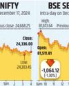 Market bleeds red: Sensex drops 1,064 pts