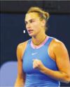 Sabalenka holds off Kudermetova to win first Brisbane title