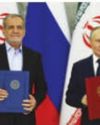 Russia and Iran Sign a Partnership Treaty to Deepen Their Ties in the Face of Western Sanctions