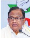 Modi govt has done nothing to address inequality: Chidambaram