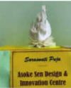 Tech students develop 3D printed Saraswati idol