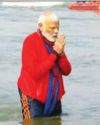 Mahakumbh: PM takes holy dip at Triveni Sangam